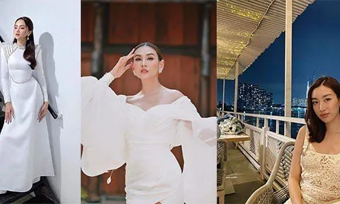 “Mặc thêm giáp" cho áo dài, Hương Giang dẫn đầu top sao đẹp tuần qua